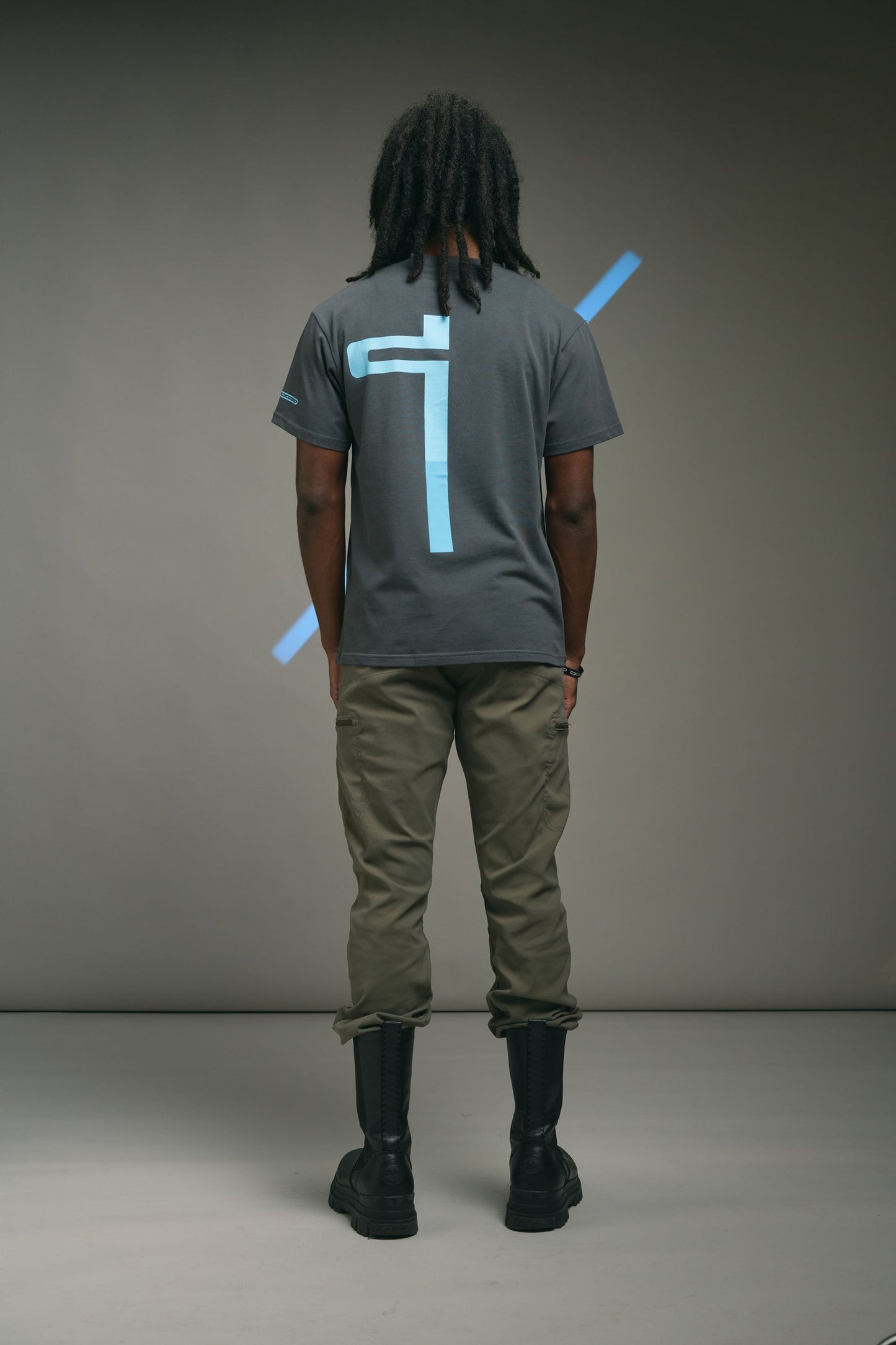 LIMITED GOD DID. GREY TEE