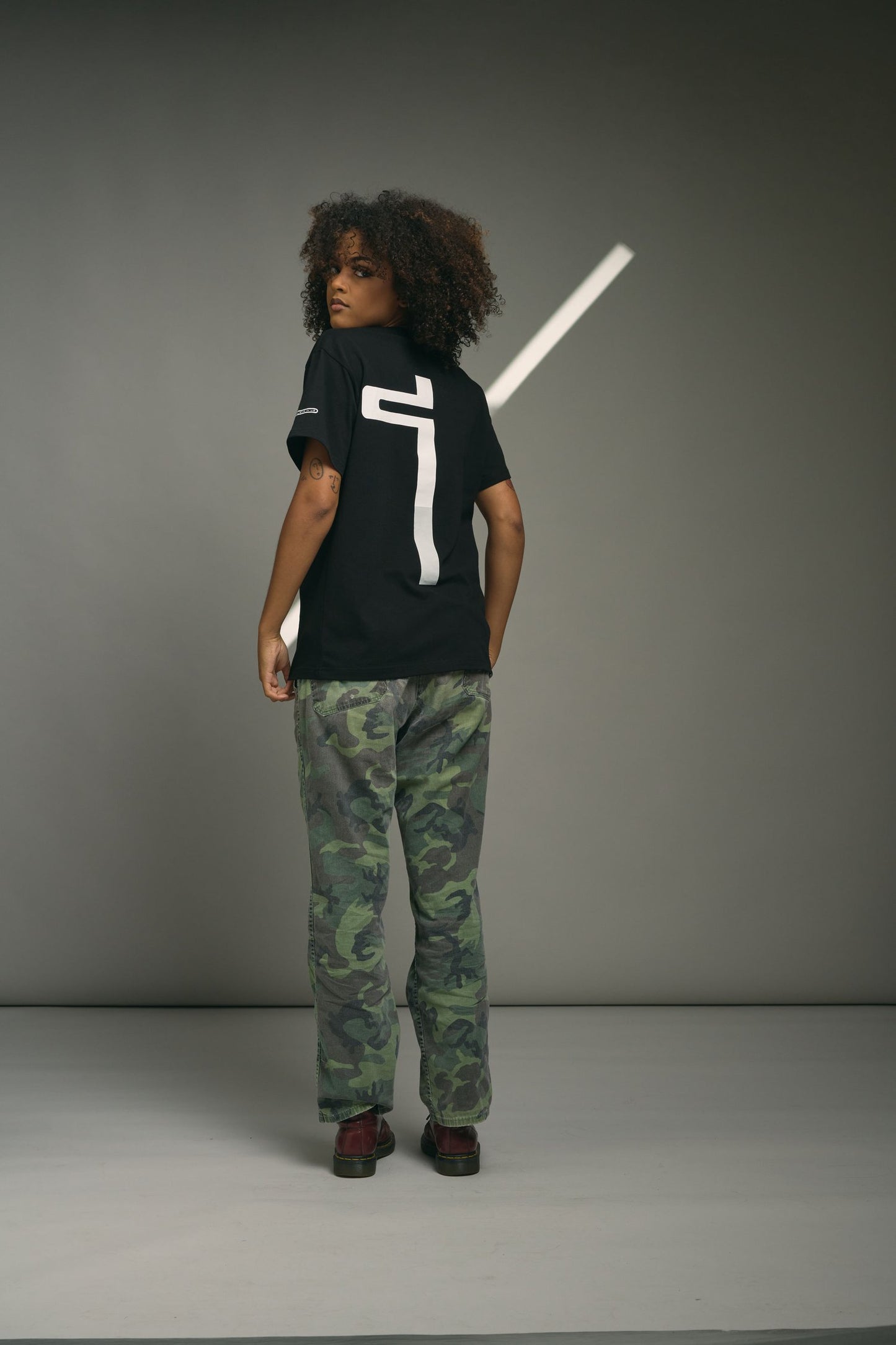 LIMITED GOD DID. BLACK TEE
