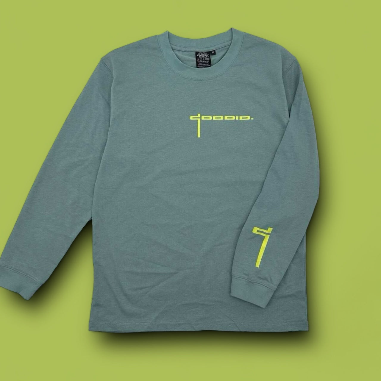 God did. Long sleeve Teal