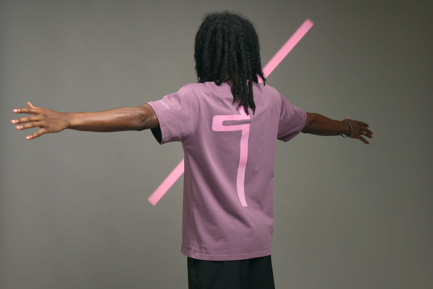 LIMITED GOD DID. PURPLE TEE
