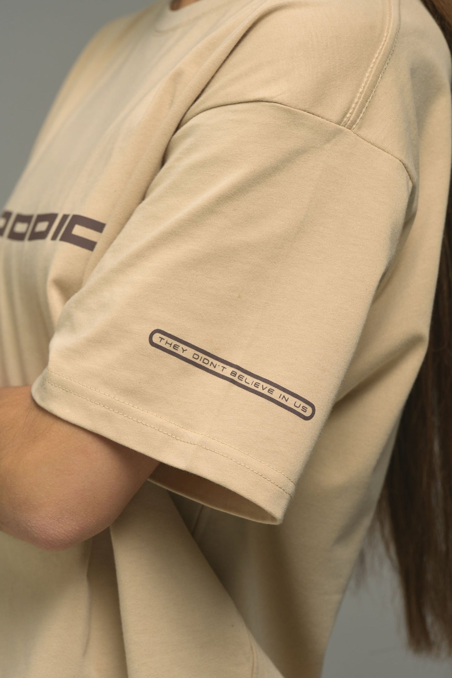 LIMITED GOD DID. TAN TEE