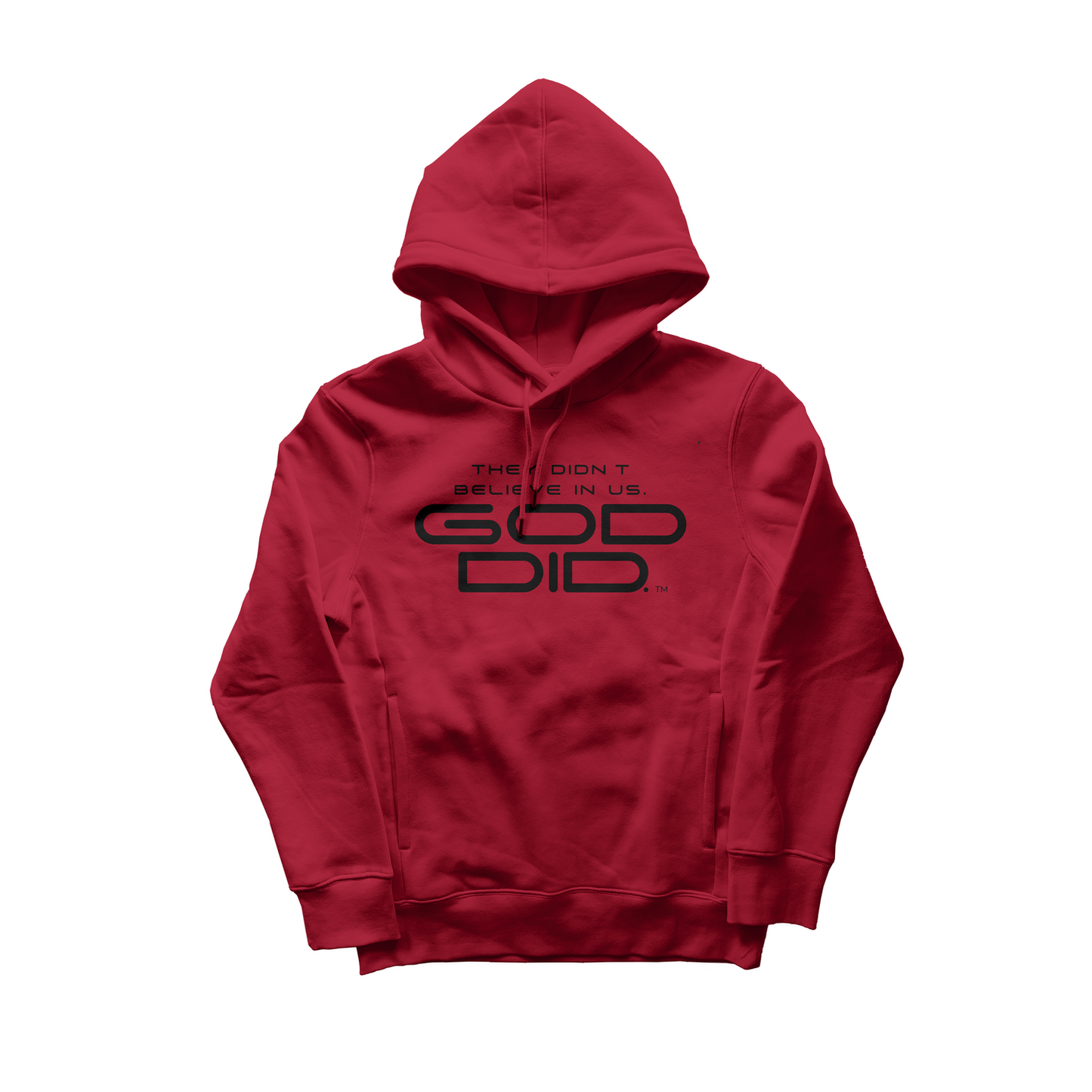 They Didn't Believe In Us. GOD DID. HOODIE