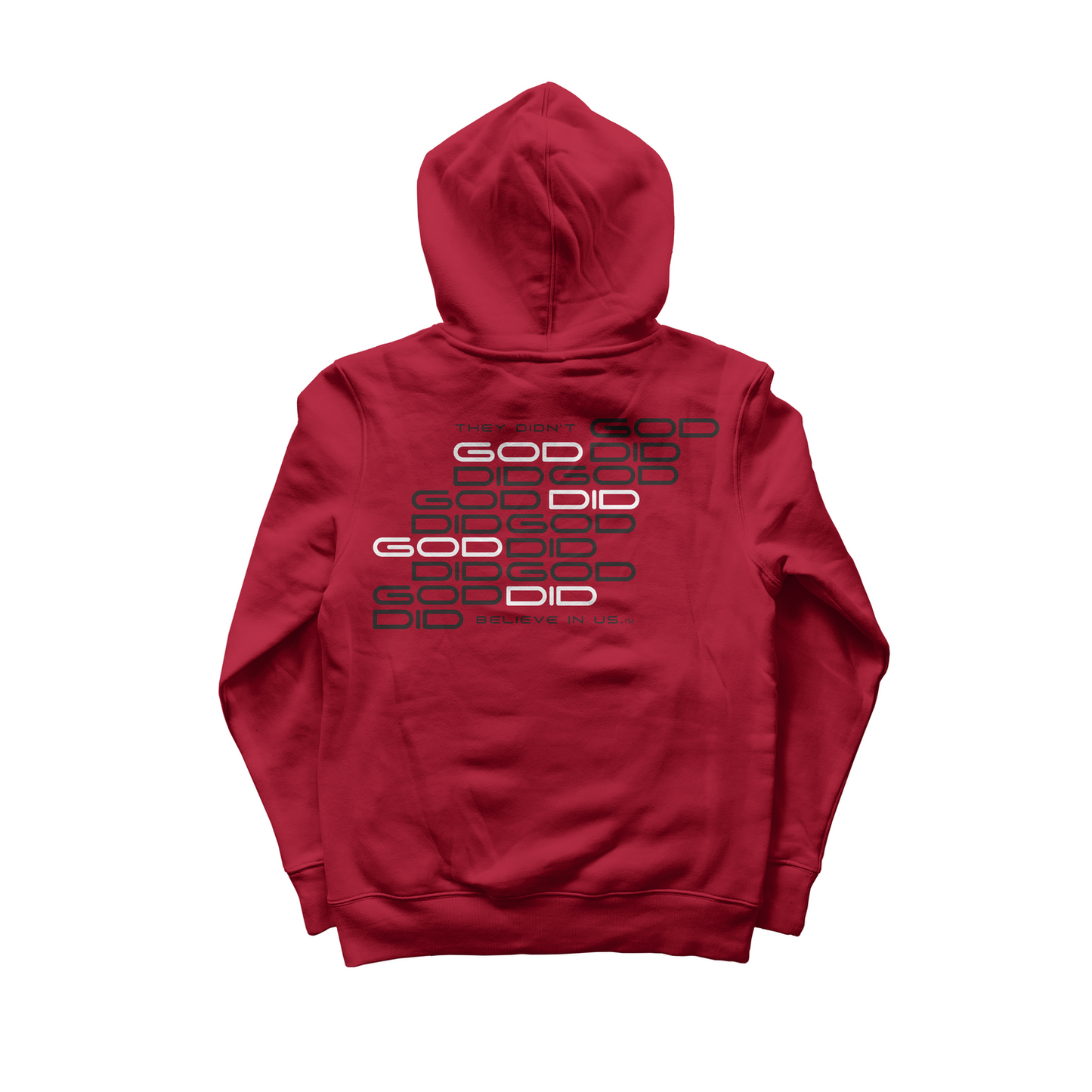 They Didn't Believe In Us. GOD DID. HOODIE