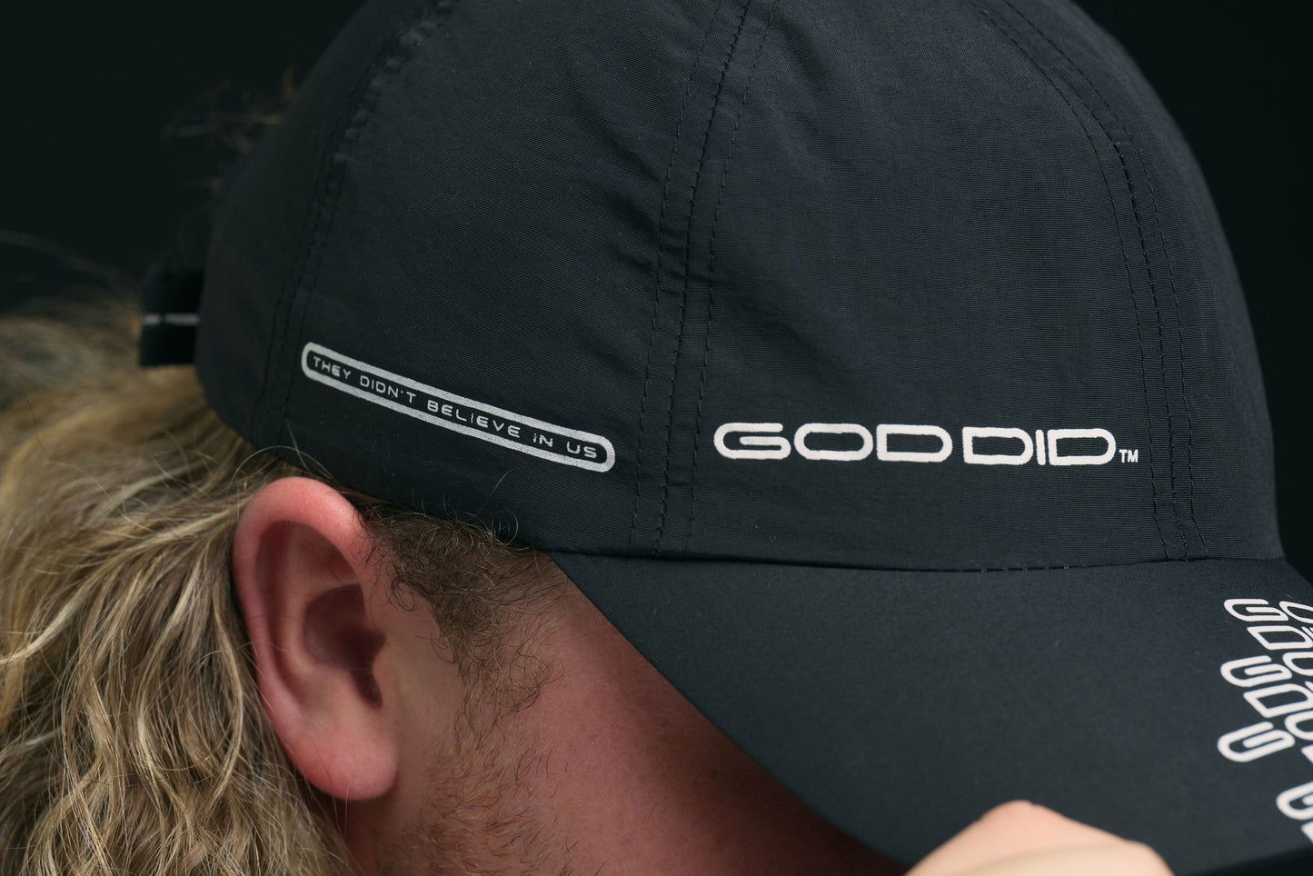 GOD DID. SPORT HAT