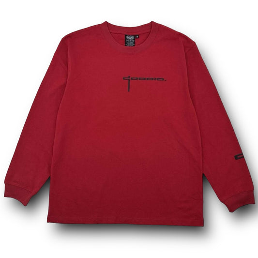 God did. Long sleeve Red