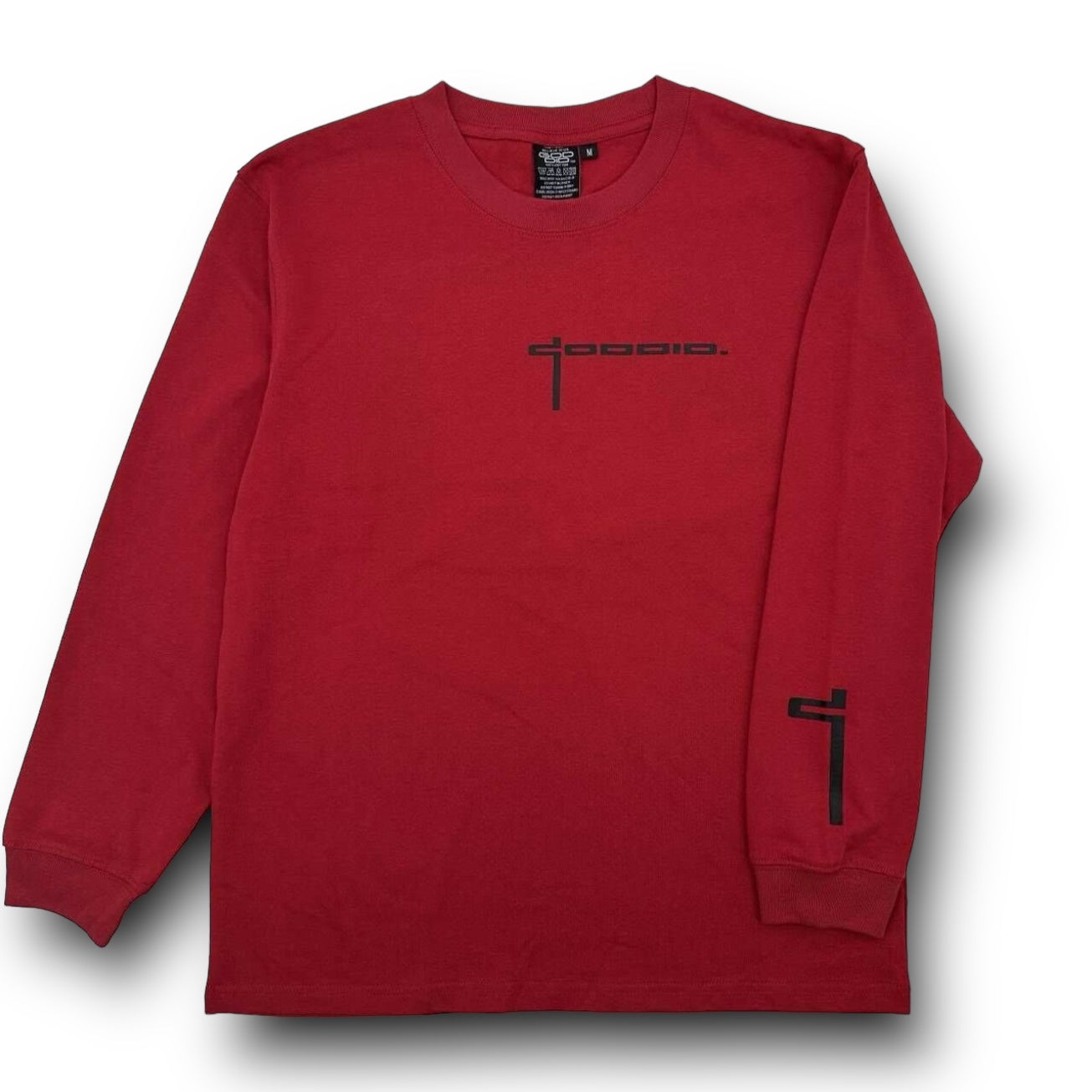 God did. Long sleeve Red