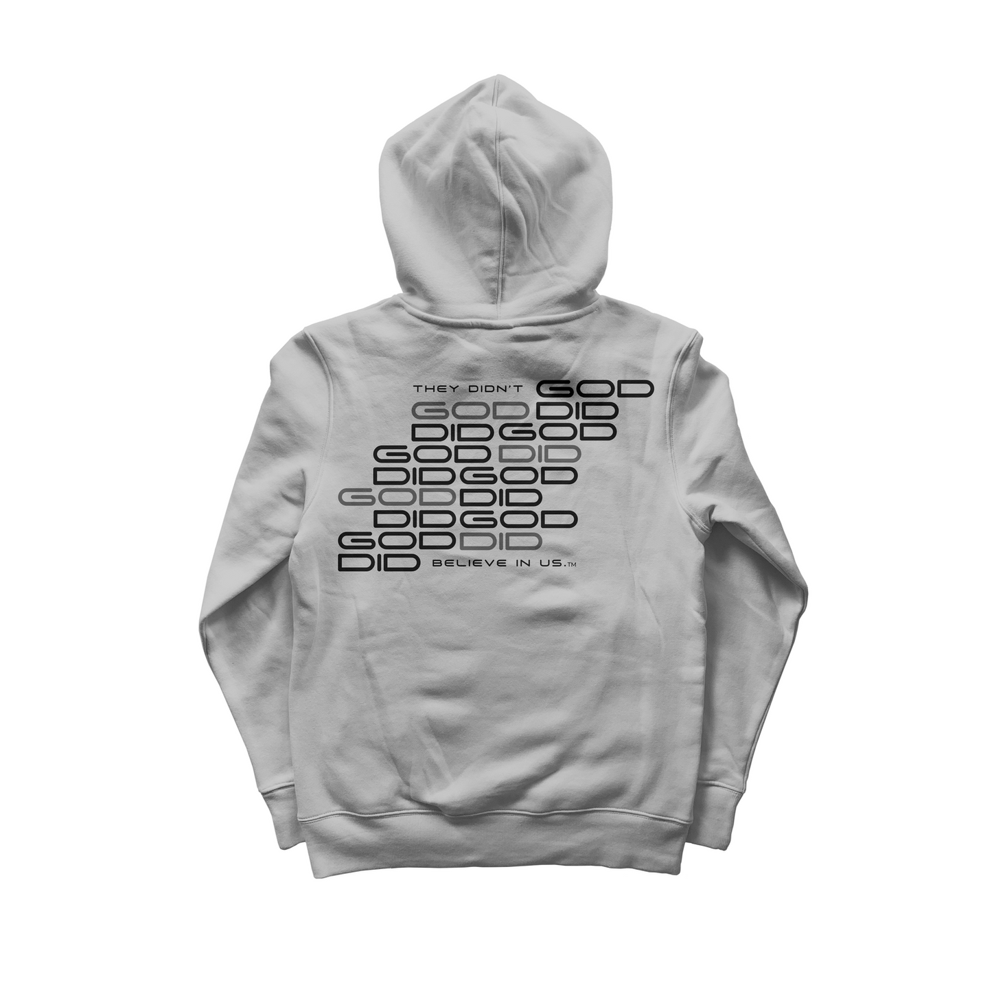 They Didn't Believe In Us. GOD DID. HOODIE